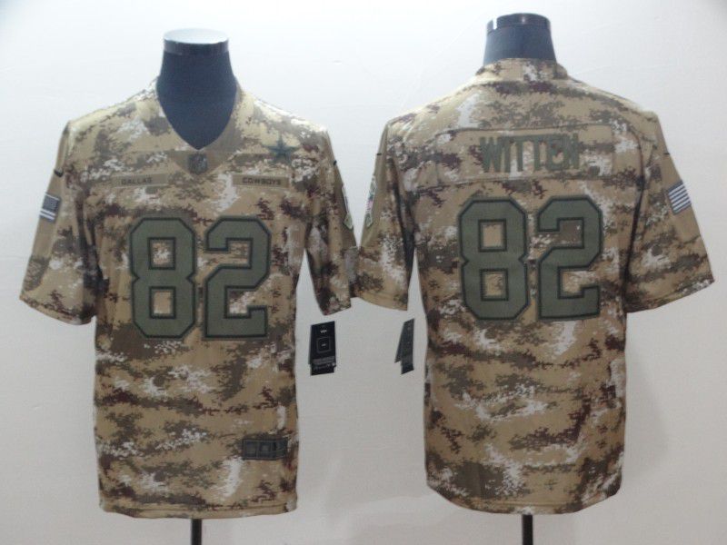 Men Dallas Cowboys #82 Witten Camo Nike Limited NFL Jersey->dallas cowboys->NFL Jersey